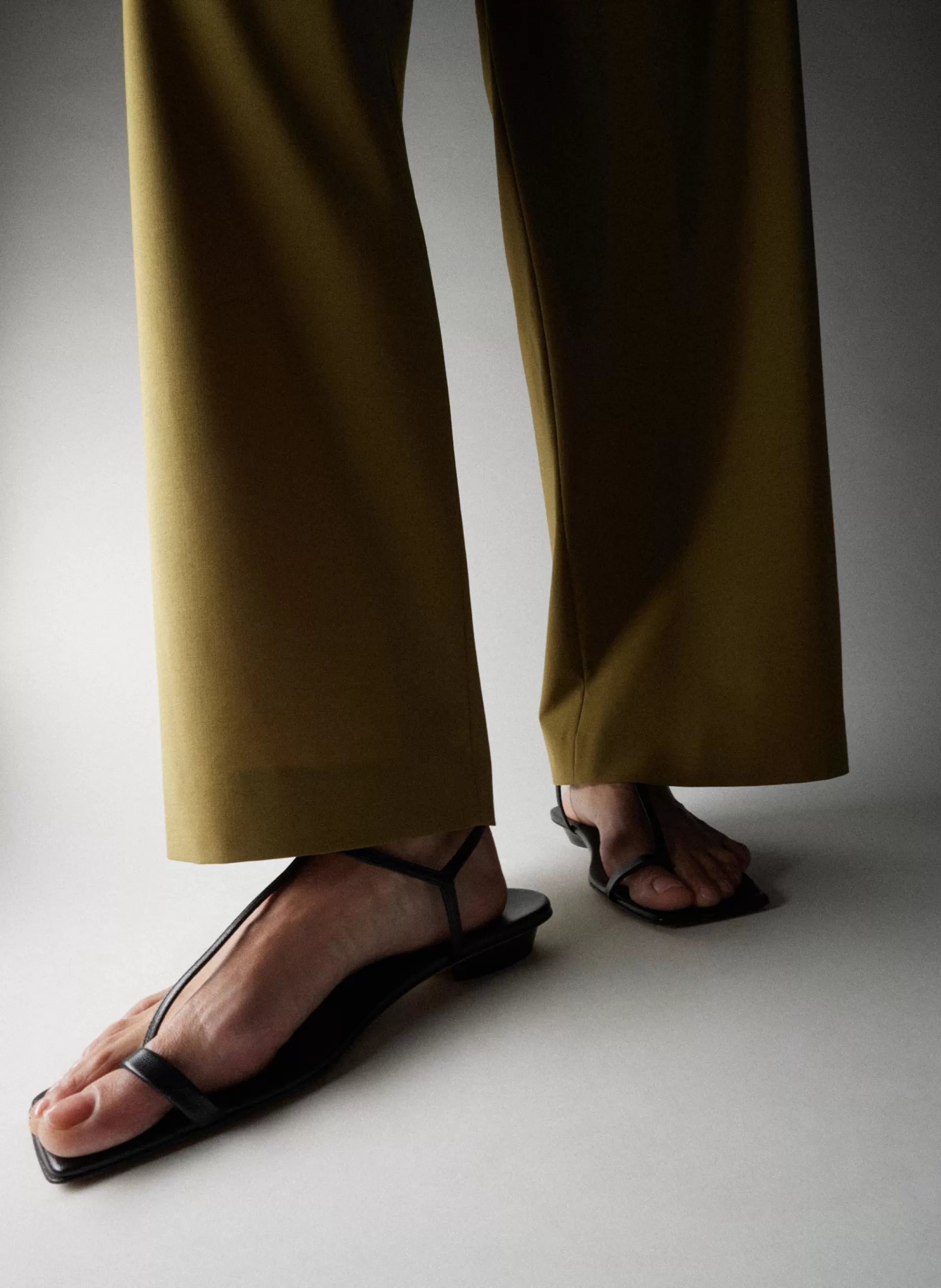 Clearance Tibi Barry Kidskin Sandal Black