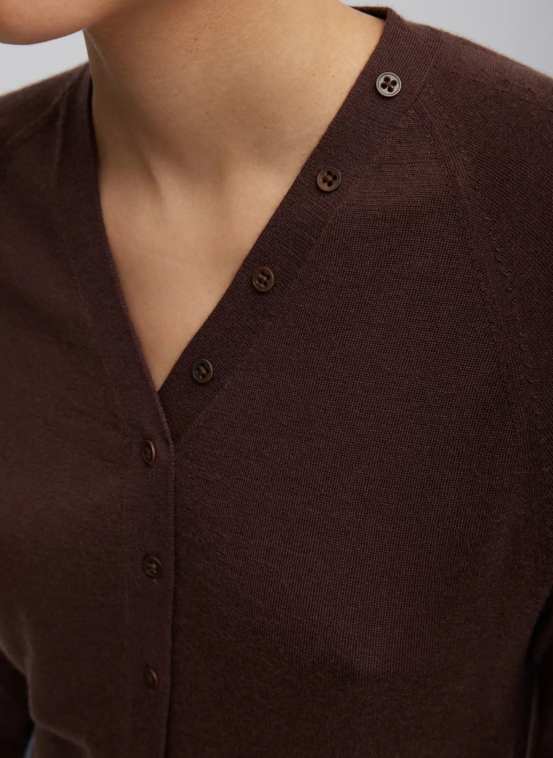 Flash Sale Tibi Cashmere Silk Blend Slim Cardigan Hickory