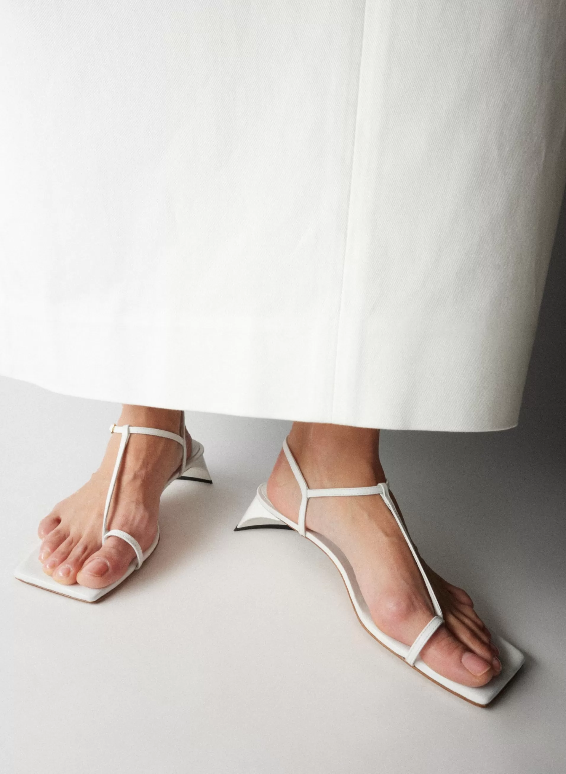Online Tibi Georgia Sandal Optic White