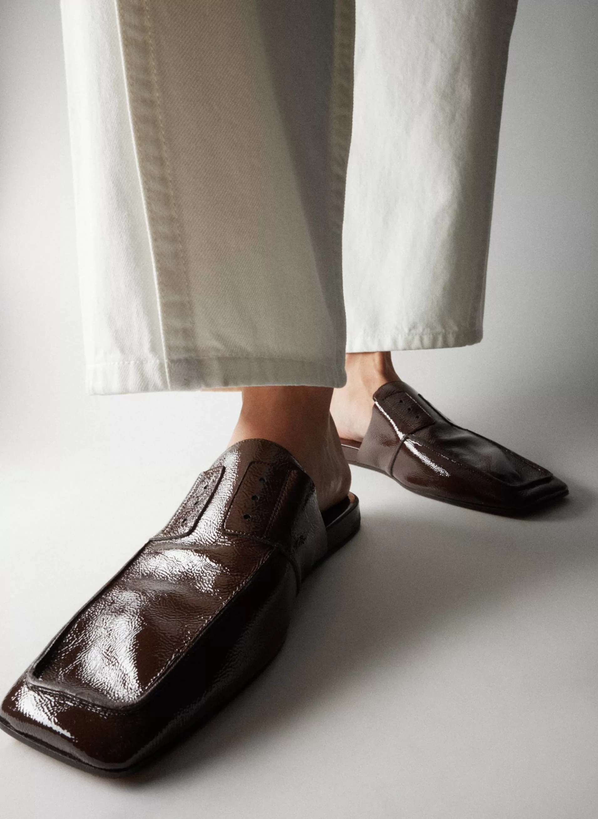 Outlet Tibi Granger Slide Brown