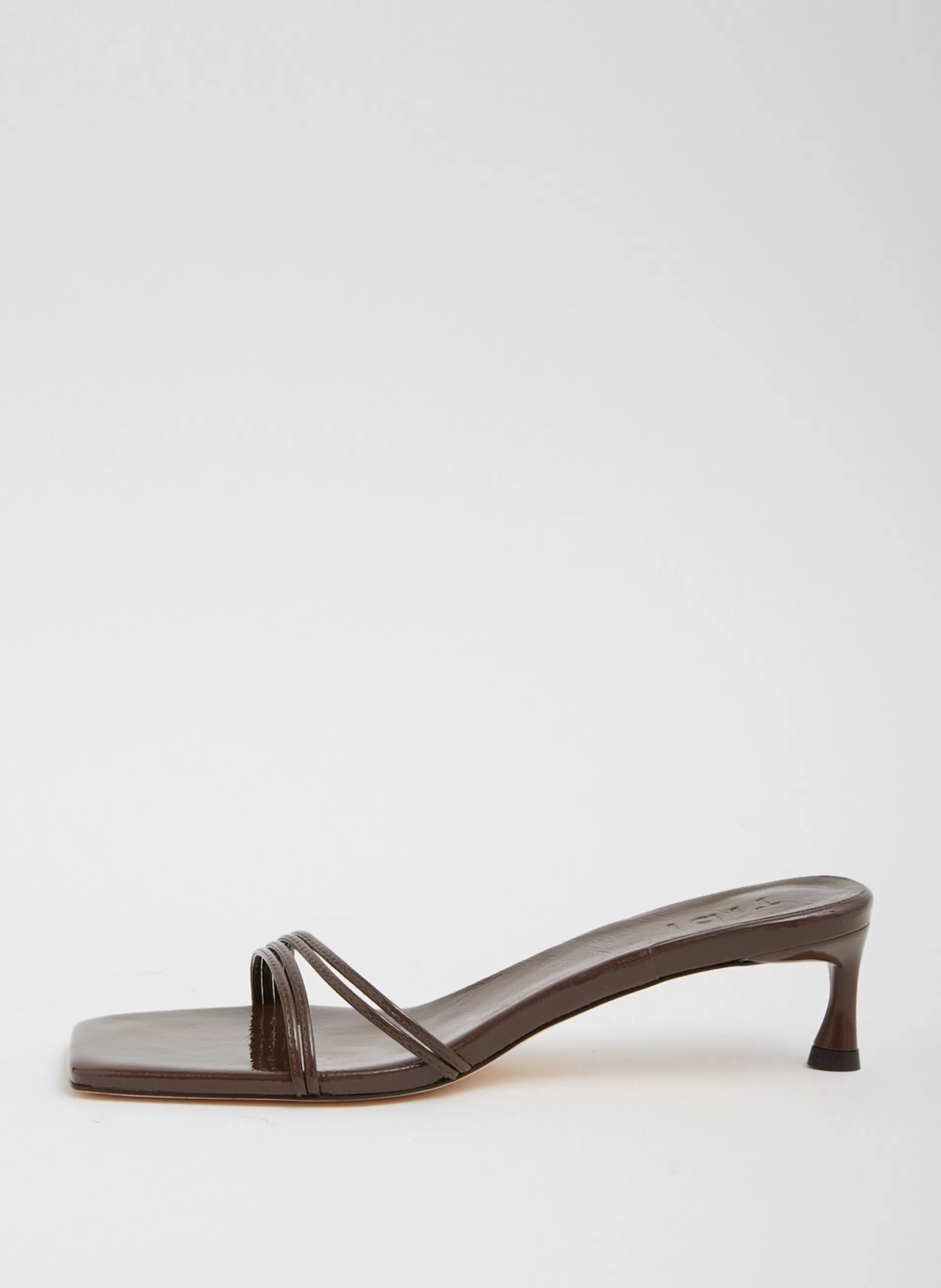 Best Tibi Jim Naplack Sandal Brown