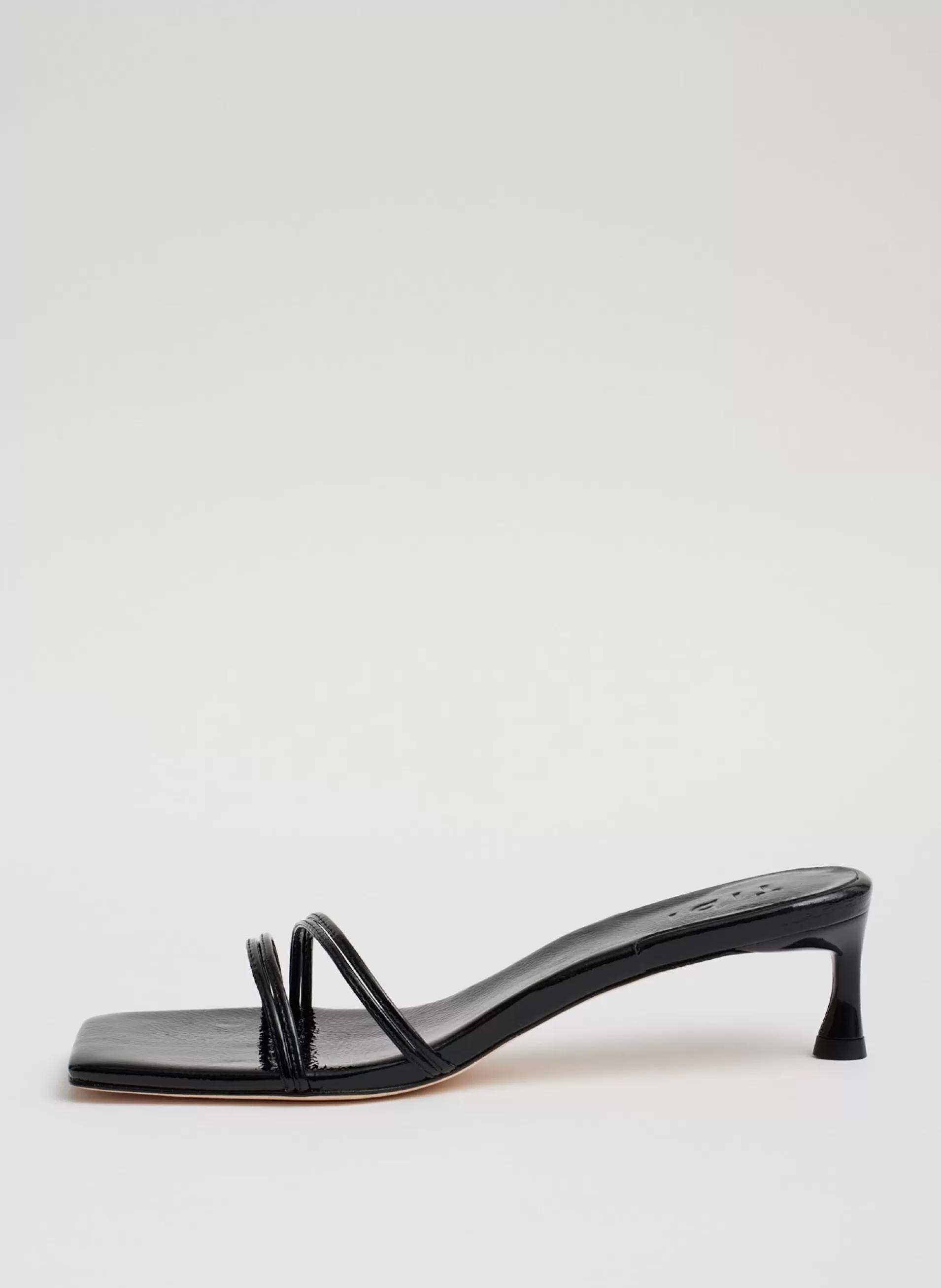 Flash Sale Tibi Jim Naplack Sandal Black