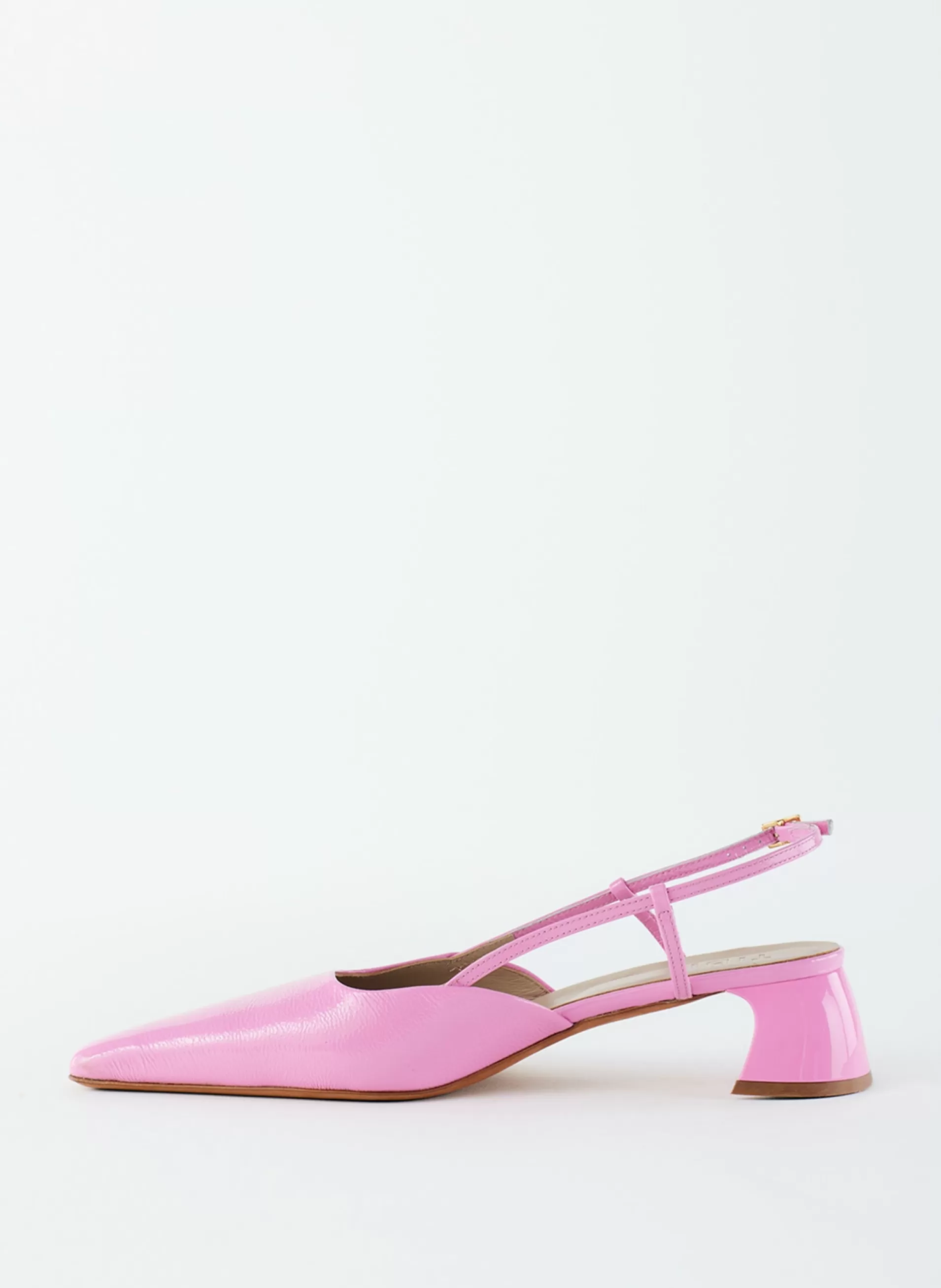 Cheap Tibi Patent Leather Oscar Slingback Baby Pink