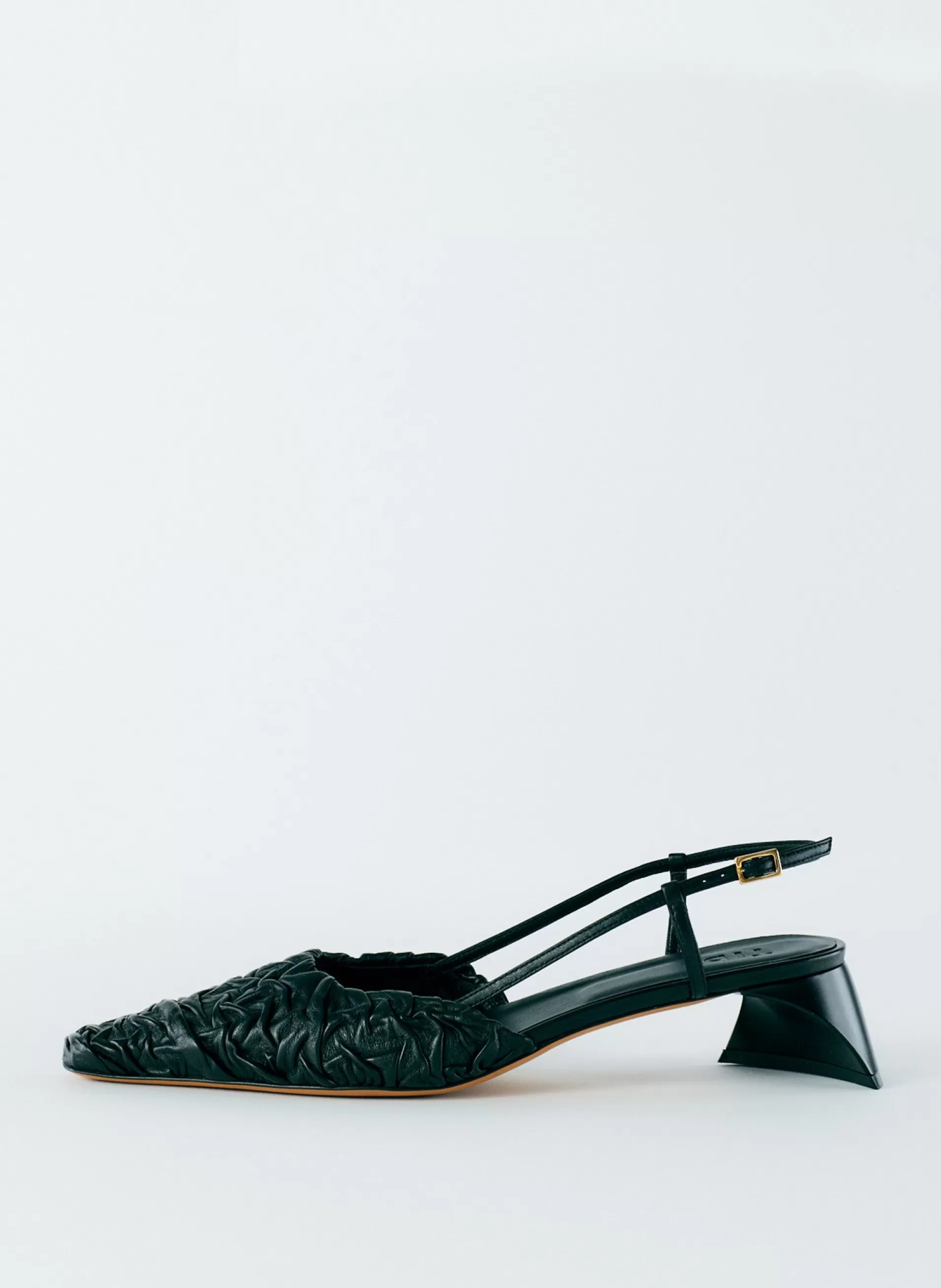 Outlet Tibi Textured Victor Slingback Black
