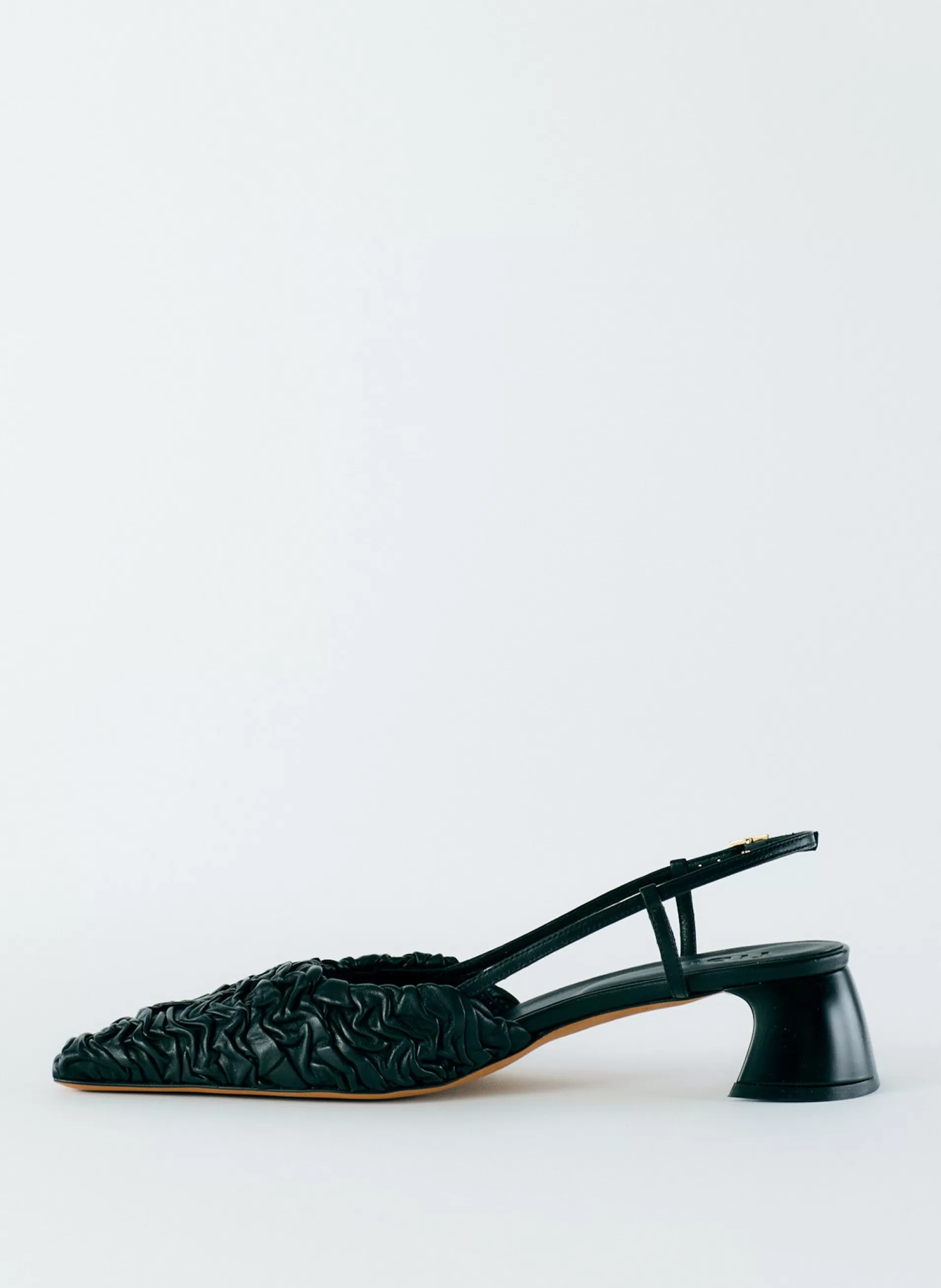 Outlet Tibi Textured Victor Slingback Black