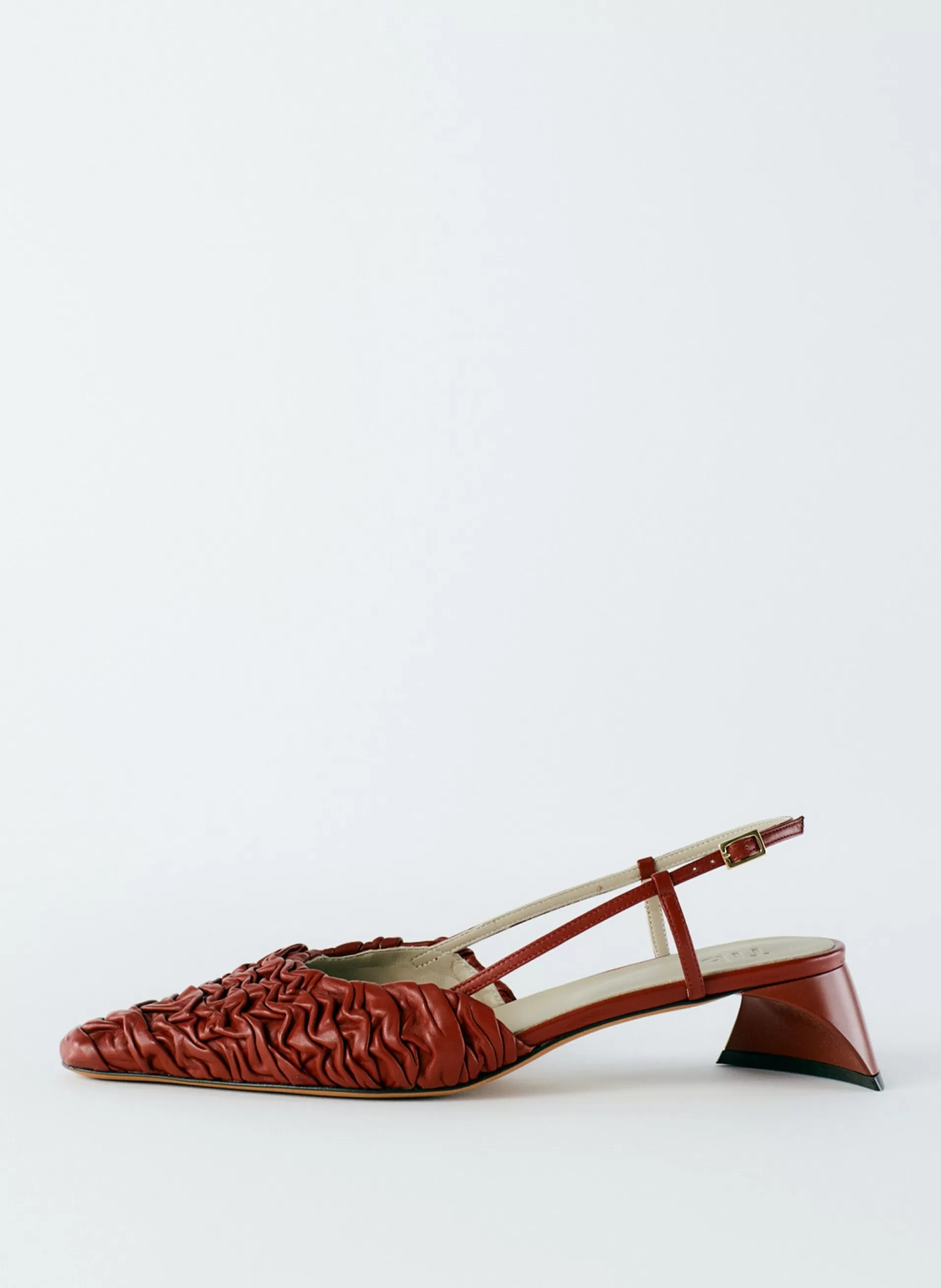 Cheap Tibi Textu Victor Slingback Red