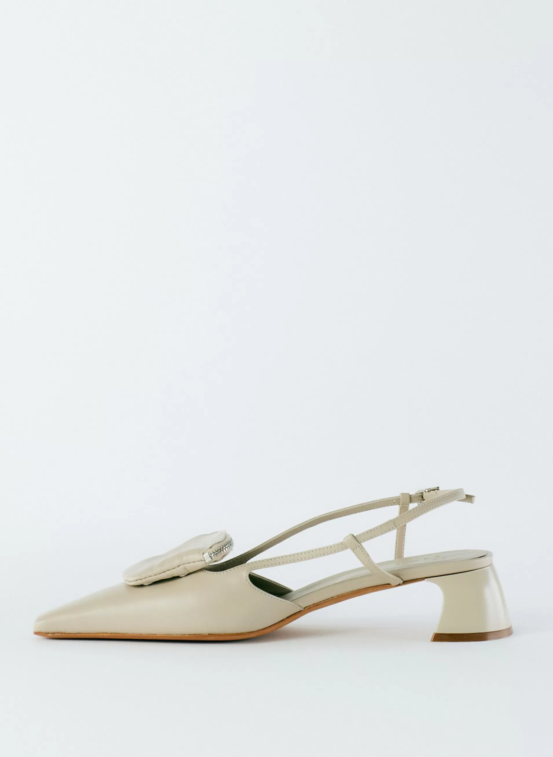 Best Tibi Victor Slingback Warm Grey