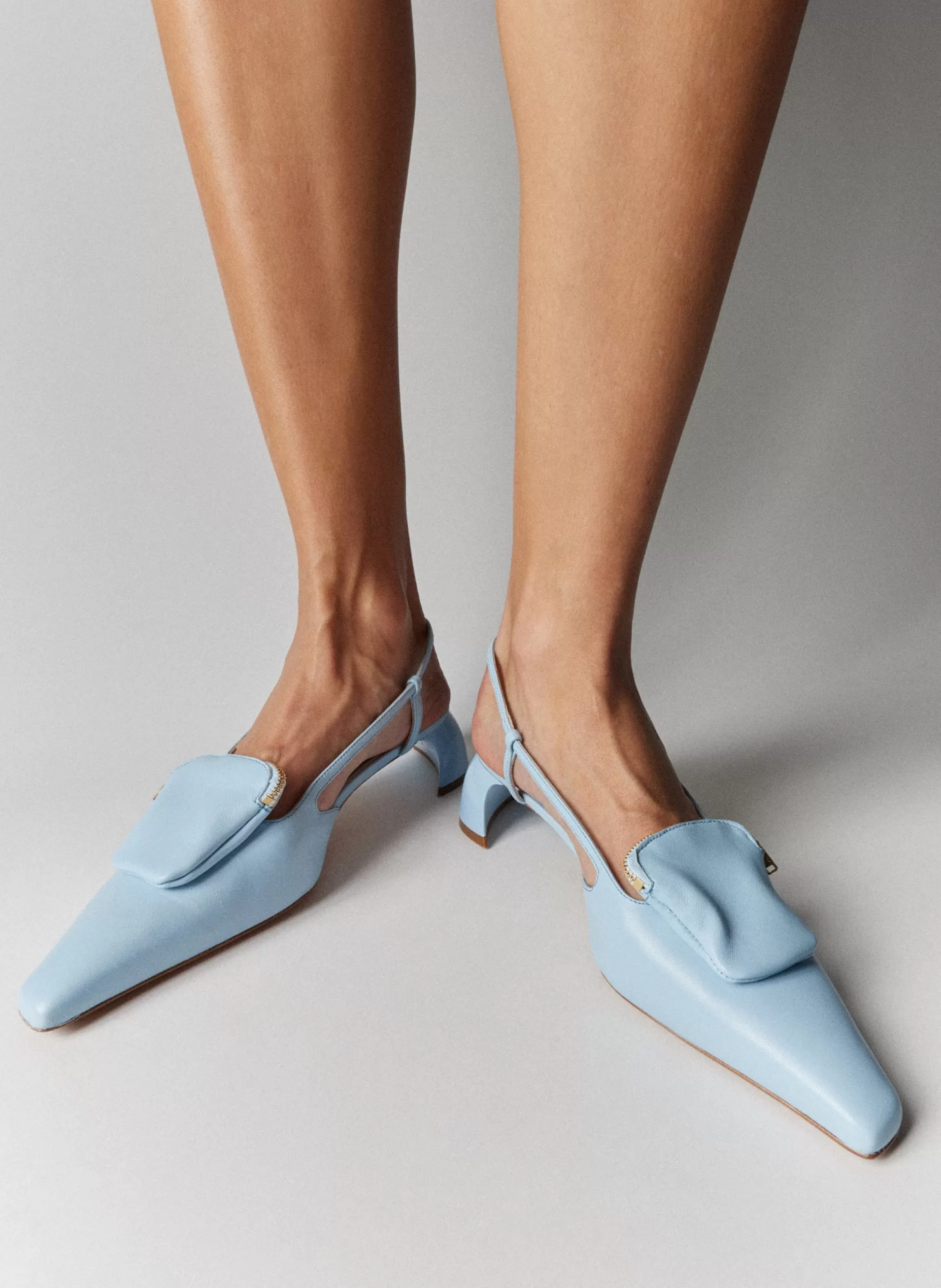 Store Tibi Victor Slingback Baby Blue